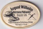 Deutsches Reich, Baden-Württemberg, kleiner Handspiegel Dürrmenz-Mühlacker, August Wilhelm Werbespiegel, -