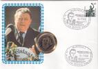 Deutschland, Bundesrepublik, Numisbrief Franz Josef Strauß, -
