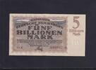 Weimarer Republik, Reichsbahn, 5 Billionen Mark Reichsbahndirektion Karlsruhe, -