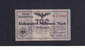 Weimarer Republik, Reichsbahn, Schlesien, 100 Millionen Mark Reichsbahndirektion Breslau, -