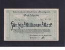 Weimarer Republik, Reichsbahn, Stuttgart, 50 Millionen Mark Reichsbahndirektion Stuttgart, -