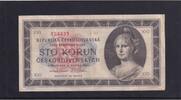 Tschechoslowakei, 100 Kronen Serie: A, -