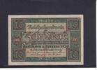 Weimarer Republik, Reichsbank, 10 Mark Ro.63a, DEU-73a, KN 7 stellig, Unterdruckbuchstabe F, Serie: P, -