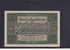 Weimarer Republik, Reichsbank, 10 Mark Ro.63a, DEU-73a, KN 7 stellig, Unterdruckbuchstabe G, Serie: V, -