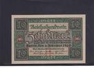 Weimarer Republik, Reichsbank, 10 Mark Ro.63a, DEU-73a, KN 7 stellig, Unterdruckbuchstabe H, Serie: Q, -