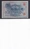 Kaiserreich, Reichsbanknote, 100 Mark Ro.33b, DEU-31b, Siegel rot, KN 29mm, Serie: N, Udr. Bst. Q, Ausgabe ab 1918, -