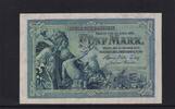 Kaiserreich, Reichsbanknote, 5 Mark Ro.22b, DEU-52b, KN 7 stellig, Serie:B, -