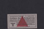 Drittes Reich, Deutsche Wehrmacht, 1 Reichspfennig Kriegsgefangenenlagergeld, Ro.515, DWM-20, KN mit Serie: 5 davor, -