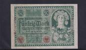 Weimarer Republik, Reichsbank, 50 Mark Ro.66. DEU-74, Serie: B, Udr. Bst. X, -
