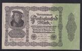 Weimarer Republik, Reichsbank, 50000 Mark Ro.79d DEU-90d, Firmendruck, Serie: N, KN braun, -