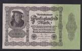 Weimarer Republik, Reichsbank, 50000 Mark Ro.79d DEU-90d, Firmendruck, Serie: N, KN braun, -
