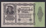 Weimarer Republik, Reichsbank, 50000 Mark Ro.79d DEU-90d, Firmendruck, Serie: E, KN braun, -