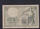 Kaiserreich, Reichsbanknote, 10 Mark Ro.27b, DEU-53b, KN 7 stellig, Serie: P, -