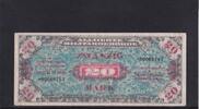 Deutschland, Alliierte Besatzung, 20 Mark Ro.204d, AMB-5d, UdSSR-Druck KN 8 stellig ohne F, -