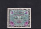 Deutschland, Alliierte Besatzung, 5 Mark Ro.202a, AMB-3a, US-Druck KN 9 stellig mit F, -