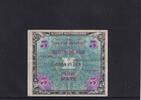 Deutschland, Alliierte Besatzung, 5 Mark Ro.202a, AMB-3a, US-Druck KN 9 stellig mit F, -