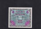 Deutschland, Alliierte Besatzung, 5 Mark Ro.202d, AMB-3d, UdSSR-Druck KN 8 stellig ohne F, -