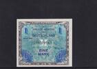 Deutschland, Alliierte Besatzung, 1 Mark Ro.201a, AMB-2a, KN 9stellig, US-Druck mit F, -
