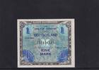 Deutschland, Alliierte Besatzung, 1 Mark Ro.201a, AMB-2a, KN 9stellig, US-Druck mit F, -