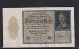 Weimarer Republik, Reichsbank, 10000 Mark Ro.69d, DEU-78d, Firmendruck KN 7 stellig, FZ: B, -