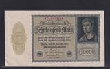 Weimarer Republik, Reichsbank, 10000 Mark Ro.69d, DEU-78d, Firmendruck KN 7 stellig, FZ: B, -