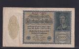 Weimarer Republik, Reichsbank, 10000 Mark Ro.69a, DEU-78a, Reichsdruck, KN 7 stellig, FZ: A, -