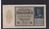 Weimarer Republik, Reichsbank, 10000 Mark Ro.69b, DEU-78b, Reichsdruck, KN 8 stellig, FZ: N, -