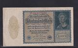 Weimarer Republik, Reichsbank, 10000 Mark Ro.69b, DEU-78b, Reichsdruck, KN 8 stellig, FZ: O, -