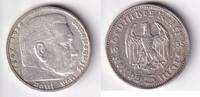 Deutsches Reich, Drittes Reich, 5 Reichsmark Paul von Hindenburg, -