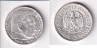 Deutsches Reich, Drittes Reich, 5 Reichsmark Paul von Hindenburg, -