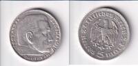 Deutsches Reich, Drittes Reich, 5 Reichsmark Paul von Hindenburg, -