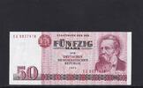 Deutschland, DDR, 50 Mark Ro.360c, DDR-22c, zweite Auflage, Computersatz, Serie: EE, -