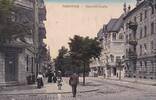 Deutsches Reich, Kaiserreich, Ostpreußen, Ansichtskarte Insterburg, Bahnhof-Str., -