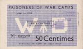 Großbritannien 50 Centimes PRISONERS OF WAR CAMPS, -