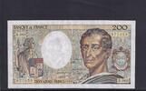 200 Francs 1988 Frankreich  leicht gebraucht II+,