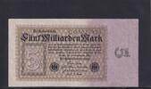 Weimarer Republik, Reichsbank, 5 Milliarden Mark Ro.112a, DEU-132a, Reichsdruck Serie: C, -