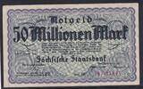 Deutsches Reich, Sächsische Staatsbank, 50 Millionen Mark Dresden, Serie: III, -