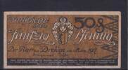 Deutsches Reich, Sachsen, 50 Pfennig Dresden Rat der Stadt, Reihe: YY, -