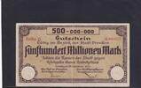 Weimarer Republik, Sachsen, 500 Millionen Mark Dresden Rat der Stadt, Reihe G, -