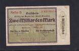 Weimarer Republik, Sachsen, 2 Milliarden Mark Dresden Rat der Stadt, Reihe B, -