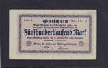Weimarer Republik, Sachsen, 500000 Mark Dresden, Georg Jasmatzi AG., -