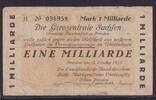 Weimarer Republik, Sachsen, 1 Milliarde Mark Dresden, Die Landständische Bank , -