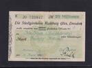 Weimarer Republik, Sachsen, 10 Millionen Mark Radeburg Stadtgirokasse, -