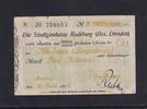 Weimarer Republik, Sachsen, 5 Millionen Mark Radeburg Stadtgirokasse, -