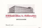 Deutsches Reich, Sachsen, Vertreterkarte Wolkenstein, -