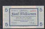 Weimarer Republik, Sachsen, 5 Millionen Mark Dresden-Neustadt, Amtshauptmannschaft, KN 5 stellig, -