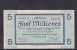 Weimarer Republik, Sachsen, 5 Millionen Mark Dresden-Neustadt, Amtshauptmannschaft, KN 5 stellig, -