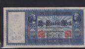 Deutsches Reich, Kaiserreich, 100 Mark Papier weiß, Serie: G, -