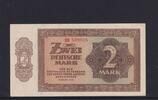 Deutschland Sowjetische Besatzungszone, 2 Mark Ro.341b, SBZ-12b, KN 6 stellig, Serie: BR, -