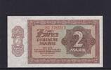 Deutschland, DDR, 2 Mark Ro.341e, DDR-3b, KN 7 stellig, Serie: BQ, -